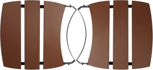 Dracarys Grill Side HDPE Shelves for Big Green Egg Parts Replacement Egg Mate BBQ Big Green Egg Accessories Fit Large (L) Big Green Egg Side Shelves - 3 Shelves Slats