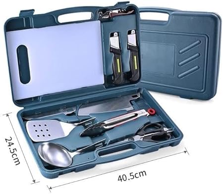 Heavy Duty BBQ Tools Gift Set for Men, Stainless Steel Grilling Accessories Kit with Carrying Case, Ideal for Camping & Traveling 2 Heavy Duty BBQ Tools Gift Set for Men, Stainless Steel Grilling Accessories Kit with Carrying Case, Ideal for Camping & Traveling - Image 2