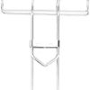 Cabilock 1Pc Sausage BBQ Mesh Foldable Grill Basket Shrimp Grill Wire mesh Grilling Basket Grill net with Handle Metal Fish Grilling Rack BBQ Pad Gift Basket Miscellaneous Non Stick