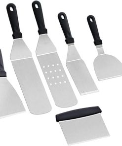 BESPORTBLE 2sets Grill Tools Nice Set Shovel Accessories BBQ Spatula for BBQ Spatula Kitchen Cooking Tool 6pcs*2
