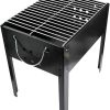 Heavy Duty BBQ Grilling Accessories, Grill Tools Set, Stainless Steel Grilling Kit with Barbecue Grill Fire Pit & Storage Case, for Camping, Tailgating – Perfec 4