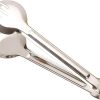 Mini Tongs Stainless Steel Kitchen Tongs Non-Slip Cooking Clip Clamp BBQ Salad Tools Grill Kitchen Accessories