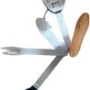 Barbecue Grill Steak Frying Shovel Tool Set Household Stainless Steel Grill 4