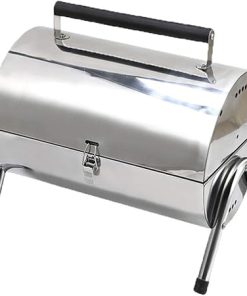 Foldable BBQ Grills Patio Barbecue Charcoal Grill Stove Stainless Steel Outdoor Camping Picnic Barbecue BBQ Accessories Tools Charcoal Grill BBQ Grill (Color : A)