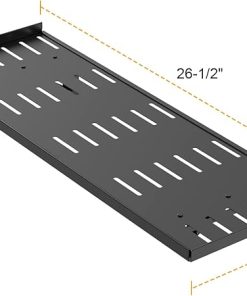 BBQ-PLUS Folding Shelf for Pit Boss 700 Classic Pellet Grill,Powder Coating Steel Front Folding Shelf Grill Accessories for Pit Boss with Screws,26-1/2 x 9-1/2 Inches 2