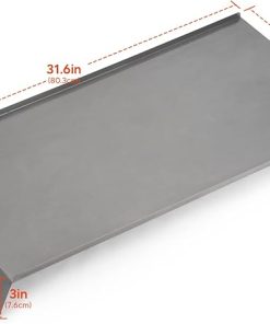 Stanbroil Steel Drip Pan Heat Baffle Replacement for Traeger 34 Series and Newer Tex, Tex Elite Pellet Smoker Grills 2
