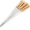 WIKINK Kebab Maker Box, Skewer Kebab Machine BBQ Meat Skewers Maker, Stainless Steel Barbecue Kebab Maker Box for Outdoor, Barbecue Spare Parts BBQ Tool 3