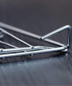 MaGiLL Grill Baskets for Outdoor Grill, Barbecue Grilling Basket,Grilled Fish Clip Barbecue Fish Clip Net Clip Stainless Steel Appliances Tool Splint Accessories BBQ 2