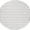 Reusable Barbecue net,BBQ Grill Rack, for BBQ Barbecue Furnace Net, 18-30cm Stainless Steel Round Grill Mat for Perfect Cooking(30CM)