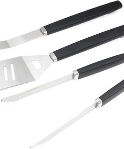 Tools Set Outdoor BBQ Grill Tools Set Stainless Steel Grilling Kit Flat Top Grill Accessories Set