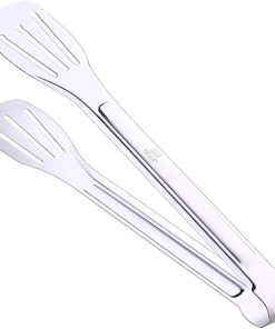 BBQ Tongs, BBQ 1pc Food Clip 304 Stainless Steel Anti Scalding Bread Rice-Meat Dumplings Steak Clip Baking Tools Accessories