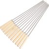 Cyrank Large Griddle Scoop, Stainless Steel Griddle Mover Smash Burger Spatula Grilling Food Mover Food Shovel Scraper for Stir Fry 3
