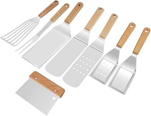Barbecue Tool Set Outdoor Stainless Steel Barbecue Shovel Iron Plate Barbecue Shovel BBQ Barbecue Set
