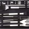 20-Piece Grilling Accessories Kit, Stainless Steel BBQ Tool Set with Carry Bag, for Outdoor Camping, BBQ Grill Tools for Men & Women