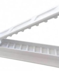 BBQ BBQ Meat Skewer Making Machine Reusable Barbecue Skewer Maker Kebab Preparation Camping BBQ Tools Accessories(White)