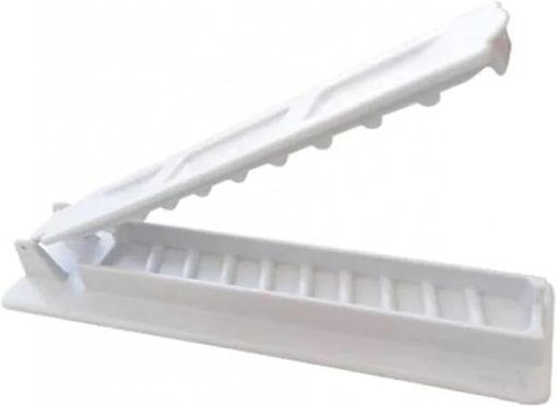 BBQ BBQ Meat Skewer Making Machine Reusable Barbecue Skewer Maker Kebab Preparation Camping BBQ Tools Accessories(White)