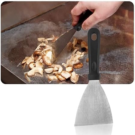 19 Pcs Flat Top Grill Accessories, Griddle Accessories Kit with Griddle Spatula, Scraper and Egg Rings, Stainless Steel Griddle Tools Set for Outdoor BBQ and Camping 2 19 Pcs Flat Top Grill Accessories, Griddle Accessories Kit with Griddle Spatula, Scraper and Egg Rings, Stainless Steel Griddle Tools Set for Outdoor BBQ and Camping - Image 2
