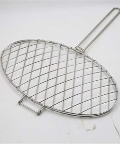 MaGiLL Grill Basket, Grilled Fish Clip Stainless Steel Keep Barbecue Accessory Tool Dirty 2