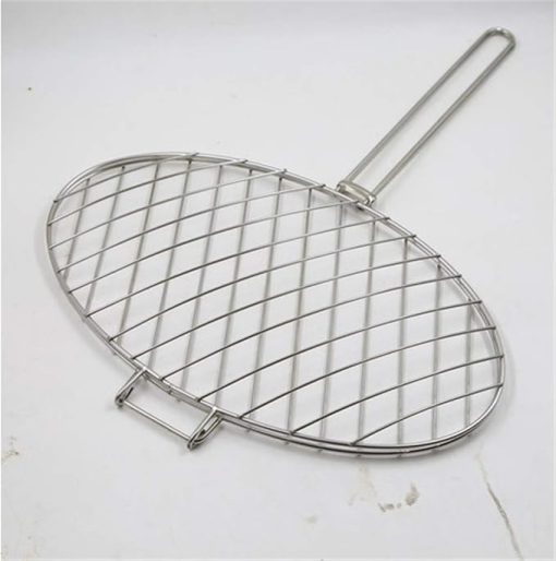 MaGiLL Grill Basket, Grilled Fish Clip Stainless Steel Keep Barbecue Accessory Tool Dirty - Image 2