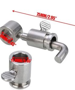 HUFFA Stainless Steel Grill Spit Counter Balance Weight for Rotisserie Skewers Kebab Accessories Balance Kit 2