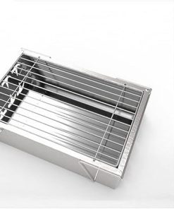 BBQ Grills Patio Barbecue Charcoal Grill Stove Stainless Steel Outdoor Camping Picnic BBQ Accessories Tools 2