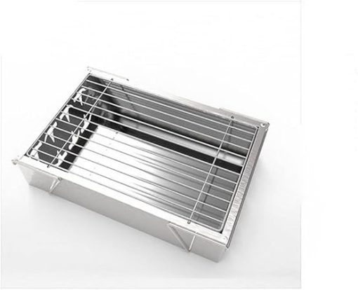 BBQ Grills Patio Barbecue Charcoal Grill Stove Stainless Steel Outdoor Camping Picnic BBQ Accessories Tools - Image 2