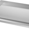 Cooking Griddle 23" x 16" Removable Handles Nonstick Even Heating Flat Top Plate Insert Grilling Cookware for Outdoor Grill