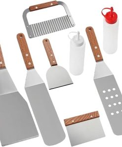 1Set Heavy Duty Spatula with Grill Utensils for Outdoor Cooking Barbecue Tools for Easy Grilling and Scraping Lightweight and Durable Design