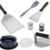 Outdoor Portable BBQ Tool Set with Aluminium Case Heavy Duty Barbecue Accessories for Grilling Camping and Picnics 3