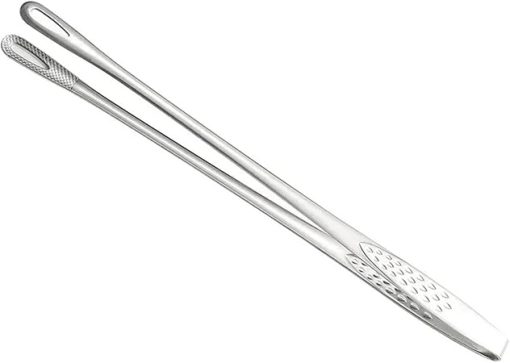 BBQ Tongs, BBQ Kitchen Tongs Stainless Steel Barbecue Tongs Clip BBQ Grill Meat Tongs Cooking Tweezers for Food Utensils Kitchen Tools Accessories(28cm)