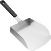 Stainless Steel Griddle Food Mover, Large Stainless Steel Spatula, Professional Griddle Food Shovel with Ergonomic Handle, for Stir Fry, Cook, and Move Food