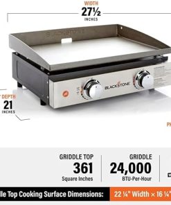Blackstone 22 Tabletop Griddle 2