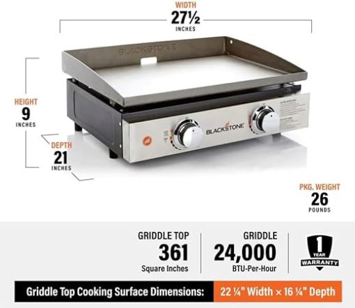 Blackstone 22 Tabletop Griddle - Image 2