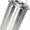 Ciieeo 1 Set Stainless Steel Meat Press Three with Thermometer for Homemade Sandwiches and Delicious Meat Kitchen Tool for Beef Pork Fish and Poultry Cooking