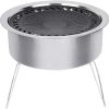Manual Iron Gear BBQ Blower, Cooking BBQ Fan Air Blower, Iron Gear Popcorn Fan Manual Fan, Heavy Duty Starter Flame Exciter Tool, Outdoor Cooking Manual Air Blower Accessories(300W) 3