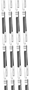 4sets Ergonomic Bbq Tongs Set Grilling Utensils Korean Bbq Grill Accessory 4pcs*4