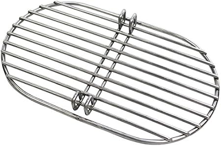 MHP Primo Kamado Grill Oval LG300 Charcoal Grate 12 1/4″ x 7 1/8″ High Preformance Stainless Steel MHP Primo Kamado Grill Oval LG300 Charcoal Grate 12 1/4" x 7 1/8" High Preformance Stainless Steel