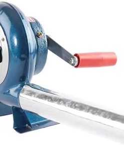 Manual Iron Gear BBQ Blower - Hand Crank Blacksmith Forge Blower, Iron Gear Popcorn Fan, With Duct Cooking Manual BBQ Air Blower, Suitable For Camping/Picnic/Outdoor Grill Accessories ( Size : 250W )