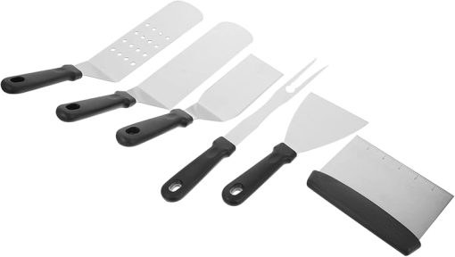 STOBAZA Portable BBQ Tools Stainless Steel Barbecue Utensils Fork Grilling Tools for Outdoor Grill