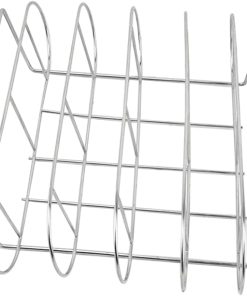 BESPORTBLE Bbq Tool Set Stainless Steel Grill Rack Roasting Pan Turkey Roasting Rack Metal Roaster Stand