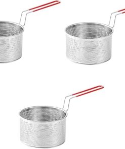 YARNOW 3pcs Charcoal Burner for Camping Fire Pit Grill Stainless Burner Basket Fast Ignition Portable for Outdoor Camping