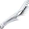 Cooking Tongs Clips Stainless Steel Kitchen Clips Bread Clips Non-Slip Food Cooking Clips BBQ Salad Tools BBQ Kitchen Accessories Tongs