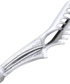 Cooking Tongs Clips Stainless Steel Kitchen Clips Bread Clips Non-Slip Food Cooking Clips BBQ Salad Tools BBQ Kitchen Accessories Tongs