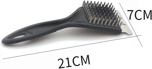 Grill Cleaning Brush Brush Cleaning Tools Stainless Steel Wire Scraper Outdoor Home Accessories - Image 2