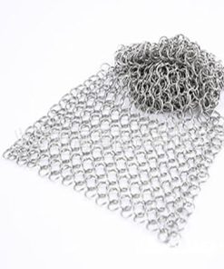 1 Stainless Steel Chain Chain Home Cookware BBQ Baking Cooking Utensils for Frying Pan Bakeware Kitchen to