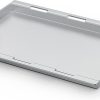 Upgraded Hinged Lid for Blackstone 17 Inch Griddle Grill, Powder Coated Steel Hard Cover Hood with Thermometer Accessories for 17″ Blackstone Models 1971 1832 1814 1900 1650 1819 2142 1945 1939 1867 4
