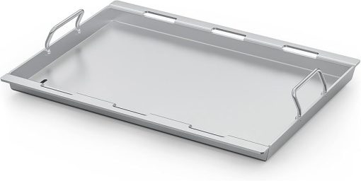 Stanbroil Full Size Griddle Insert for Weber Spirit 300, Spirit 400 Series Gas Grill, Flat Top Grill Griddle Insert for Weber Spirit 310 315 320 330 335 425 435, Stainless Steel