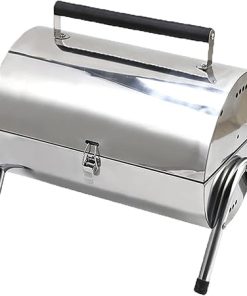 Grill Foldable BBQ Grills Patio Barbecue Charcoal Grill Stove Stainless Steel Outdoor Camping Picnic Barbecue BBQ Accessories Tools Outdoor Picnic Patio Backyard Camping BBQ (Color : A)