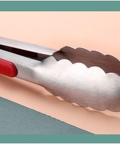 JSEIAJB Barbecue Tool Set Stainless Steel Food Clip Grilled Steak Bone Cutter Oil Brush Tool Set 2