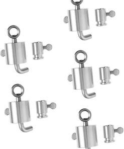 5 Sets Rotisserie Grill Spit Stopper Reusable Spit Balance Weight for Rotisserie Cooking